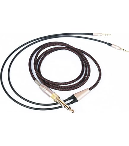 Câble Adaptateur Double 2,5mm Vers 3,5mm Et 6,3mm 3m Pour Casques Monolith M1060