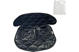 ReignDrop Piddle Pad Car Seat Protector for Toddler and Baby Potty Training – Waterproof Car Seat Pee Pad – Reusable Liner – Soft Velvet Exterior – Non-Slip Back – with Wash Bag – Machine Washable