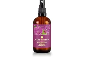 Plantsmith Invigorating Orchid Care Mist, Premium Humidifying Nutrient Infused Spray for Indoor Potted Orchid Plants & Flowers - 100ml Bottle