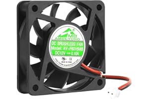 SECURITY-01 60mm x 15mm 6015 12V DC à roulement à billes ventilateur de refroidissement sans balais 2 broches