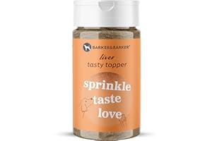 BARKER & BARKER Barker and Barker Tasty Dog Food Topper for Fussy Eaters - Liver Pot 160g | Equally Good on Wet & Dry Dog Food | High in Protein & Vitamins, Great to Encourage Fussy Eaters or Simply as a Tasty Treat