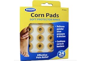RYSONS SINCE 1976 Rysons Corn Pads Soft Protector Rings 24 Pads