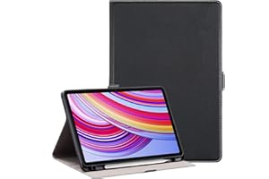 Derwere Ultracienkie etui do Xiaomi Redmi Pad Pro 12,1" 2024 do Redmi Pad Pro, etui z uchwytem na długopis, czarne