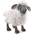 Folkmanis Bleating Sheep Hand Puppet Plush