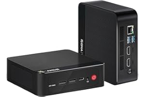 Beelink SER5 Max Mini PC, AMD Ryzen R7 6800U(8C/16T, up to 4.7Hz), Mini Computer 24G LPDDR5 RAM/500G M.2 2280 PCIe×4 SSD, 4K Triple Screen Display/WiFi 6/BT5.2