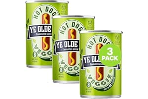 ASOKOBOX Vegetarian Hot Dog Bundle - Tasty Veggie Hot Dogs - 3 x 400g - Meat-Free, High Protein, Ready in Minutes