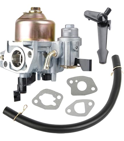 Carburateur Compatible Honda GX120 GX160 GX200 5.5-6.5 HP + Filtre à Air + Bougie - Kit Reconstruction Moteur Tondeuse, Pompe, Générateur
