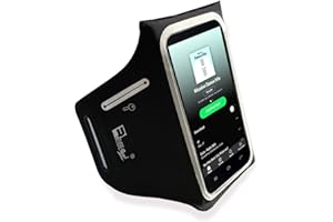 RevereSport wasserdichte Samsung S25/S24/S23/S22/S21/S20 Sportarmband. Armband Telefon Handy Halter Case für Laufen, Joggen und Fitness