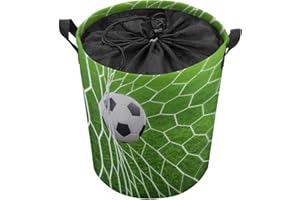 GHFHGF Grand Panier Organisateur Léger De Bac De Rangement Étanche Pour Panier À Linge Bacs À Jouets Chambre D'enfants Salle De Bain Le Charme Du Foot