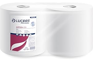 LUCART PROFESSIONAL Lucart Profesional 851270 limpiaparabrisas, Airtech 400 (Paquete de 2)