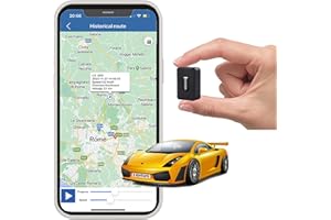 TKMARS Micro Localizzatore GPS Spia per Auto Mini GPS Tracker Monitor Tempo Reale Portatile Localizzatore GPS Bambini APP senza Abbonamento IP65 Impermeabile Magnete Integrato per Portafoglio Zaino Trovatore