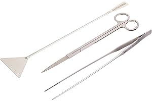 Dennerle Nano Aquascaping Set 3 in 1 - Pinzette Spatel Schere