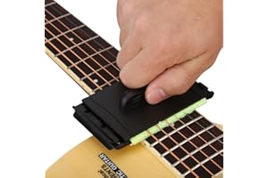 OFKPO Nettoyeur de Cordes pour Guitare, Nettoyeur de Corde et Manche de Guitare Outils de Nettoyage et Entretien pour Instruments à Corde Nettoyant