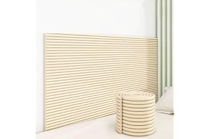 Aocet 20 cm x 199 cm vadderade väggpaneler för barn, stoppade väggpaneler självhäftande, anti-kollision väggkudde för sovrum/lekrum/sänggavel