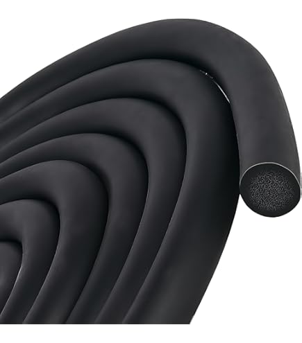 Sourcing Map Nitrile Rubber Seal Strip, 4mm (0.16") Diameter X 4 Meters
