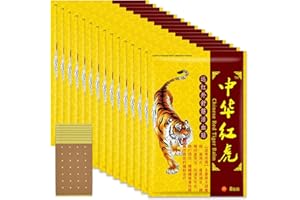 CLIUNT 120 Stück Wärmepflaster, Schmerzlinderung Patch, Chinesische Ferninfrarot Pflaste, Schmerzlinderung Körper Patch, Knee Patch Einfach zu Bedienen Wärmepflaster Rücken Geeignet