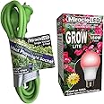 Miracle LED 602719 Ultra Grow String Bulb Single-Socket Corded Lighting System Kit, Red Spectrum