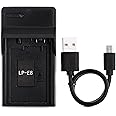LP-E8 USB Charger for Canon EOS 550D, EOS 600D, EOS 650D, EOS 700D, EOS Kiss X4, X5, X6i, EOS Rebel T2i, EOS Rebel T3i, EOS Rebel T4i, Rebel T5i Camera and More