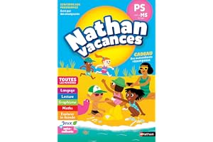 Cahier de Vacances 2026 de la PS vers la MS - Maternelle 3/4 ans