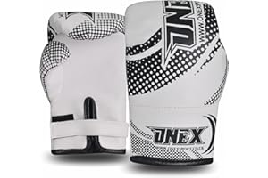 ONEX Junior/Kids Boxing Gloves Sparring Pro 2oz-4oz Punch Bag Fight MMA Muay Thai Grappling Fight Mitts Martial Arts Training Kickboxing Punching Glove