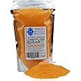 Baking Beauty and Beyond Premium Floss Sugar for Cotton Candy - Cotton Candy Flossing Sugar with Natural Ingredients, Perfect for Every Occasion, Bulk Floss Sugar 100g - Orange