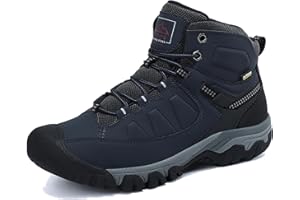 AX BOXING Botas Hombre Invierno Forradas Calientes Botas Montaña Antideslizante Botas Trekking Aire Libre Botines Botas Nieve 41-46 EU
