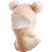 Cappello Balaclava 3 In 1 Per Bambino: Caldo, Morbido E Con Pon Pon Rimovibile - 3
