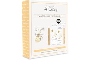 ‎LONG4LASHES Long4Lashes FX5 - Doppelt POWER Wimpernserum | New Formula | VEGAN | Eyelash Serum 3ml+3ml Sparset | atemberaubendes Wunderserum im Doppelpack