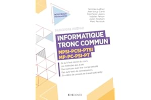Informatique - Tronc commun MPSI-PCSI-PTSI-MP-PC-PSI-PT