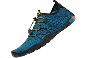 SAGUARO Scarpe da Scoglio Uomo Donna - 7/9 Fori di Drenaggio Antiscivolo Asciugatura Rapida Gr.35-48