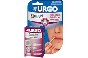 ‎URGO Urgo Fieberbläschen Filmogel : Lippenherpes - Bildet einen isolierenden Schutzfilm - Verhindert die Ansteckung - Klinisch getestet - ab 6 Jahren - 3 ml