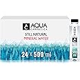 AQUA Carpatica 500ml x 24 Pure Natural Still Mineral Water,Pack of 24 Bottled Water,Virtually Nitrate Free,Low Sodium,Naturally Alkaline,Natural Electrolytes,Ideal Multipack 100 Percent Recyclable