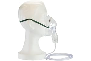 ASID BONZ Nebulizador con máscara de oxígeno de 6 ml para adultos