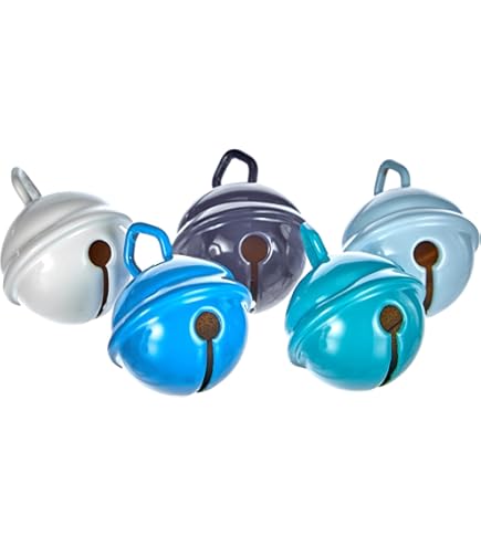 Campanelli Decorativi In Metallo Dorato Rayher - 4 Pezzi, Diametro 24mm Per Hobby Creativi - Foto 4