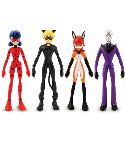 BANDAI - Miraculous Ladybug - Miracle Box with 4 kwamis included - Miraculous Kwamis Minifigure Set - Official Licensed - Storage Box with Handle - Children's Toy 4+ Years - P50591 : Zag