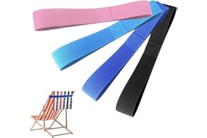 JIEHU 4 Pcs Beach Towel Bands, Sun Loungers Towels Band, Portable Beach Towel Holders, Sunbed Towel Straps, Beach Band Towel for Pool, Beaches, And Outdoor Use