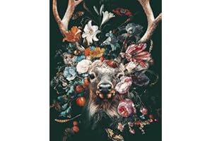 Maysurban Malen nach Zahlen Erwachsene auf Leinwand DIY Digitale Ölgemälde Bilder Malerei Paint by Numbers Kunsthandwerk Anfänger Kinder