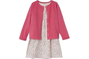 VERTBAUDET Ensemble Robe + Cardigan Fille
