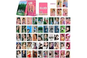 GUNBAK 55Pcs Kpop Twice Photo Cards Twice Lomo Cards Twice Between 1&2 Album Cartes Twice 2022 Lomo Photocards Twice Merch Photo Cartes Cadeau de Fans