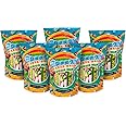 Freezy Freeze Dried Candy Bundle, Sour Mix (Pack of 6) 720 gms, American Sweet contains Skittles, Squishes, Toxic Waste Sludge & Refreshers Bars Mixed in a Pack that offers Sour Goodness