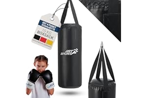 ‎ARTSPORT ArtSport Boxsack Kinder - 8kg Boxsack Hängend inkl. Boxhandschuhe, Bandage & Deckenhalterung - Ideales Sport Set zum Boxen ab 6 Jahren