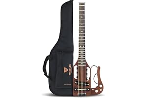 TRAVELER GUITAR Guitare Traveler Table en noyer noir marron antique