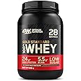 Optimum Nutrition Gold Standard 100% Whey Muscle Building and Recovery Protein Powder With Naturally Occurring Glutamine and BCAA Amino Acids, Extreme Milk Chocolate Flavour, 28 Servings, 896 g