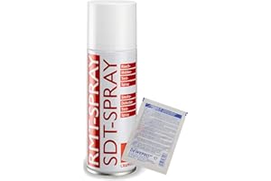 RMT Spray – 1391411 – Spray per rilevatori di fumo – ITW Cramolin – 1391411 – Spray di prova per rilevatori di fumo per prova, incluso 1 pezzo DEWEPRO® SingleScrubs