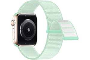 Lobnhot Nylon Armband kompatibel mit Apple Watch Armband 44mm 40mm 38mm 42mm 41mm 45mm 46mm, Sport Armband kompatibel für iWatch Series 10 9 8 7 SE 6 5 4 3 2 1