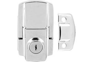 YCTZE Serrure de Coffre de Moto Fer Serrure de Coffre Arrière de Moto Antivol avec 2 Accessoires de Modification de Clés Adaptés aux Gros Moutons