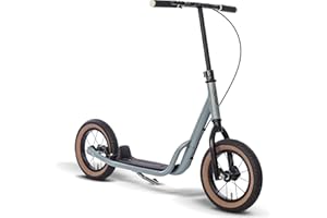 ‎PUKY PUKY R 07 L | Street Scooter | sicherer Roller für Kinder ab 4,5 Jahren | rutschfestes Trittbrett | höhenverstellbarer Lenker | Berry-Anthrazit
