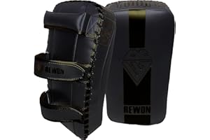 URBANSBEE Bouclier de Frappe, MMA Muay Thai Curved boucliers de Boxe, Pao Boxe Thai Pads pour Entraînement De Frappe Kickboxing Arts Martiaux Karate Taekwondo