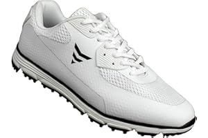 Nordcore Chaussures de Golf pour Hommes - Chaussures de Golf résistantes à l'eau pour Les Sports de Golf en Plein air - Chaussures de Golf Hommes et Femme légères et Respirantes