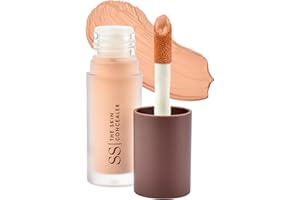 SS DOUBLE S BEAUTY SS| Double S Beauty - Corrector Ojeras Mágico | Antiojeras Mujer Piel Bonita, Cuidada y Saludable | Ojos Contorno Maquillaje Textura y Pigmentación Ideal | Borrador Ojeras Alta Cobertura Mate (Medio)